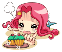Mervenus : Sweet Mermaid of The Sea sticker #4500422
