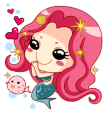 Mervenus : Sweet Mermaid of The Sea sticker #4500424