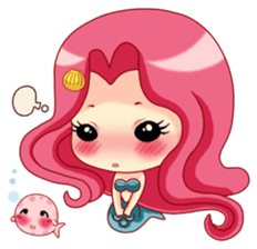 Mervenus : Sweet Mermaid of The Sea sticker #4500426