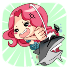 Mervenus : Sweet Mermaid of The Sea sticker #4500427