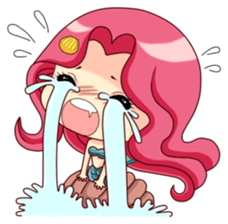 Mervenus : Sweet Mermaid of The Sea sticker #4500428