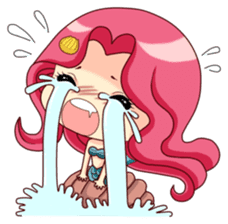 Mervenus : Sweet Mermaid of The Sea sticker #4500428