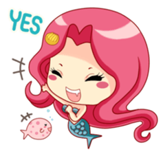 Mervenus : Sweet Mermaid of The Sea sticker #4500429
