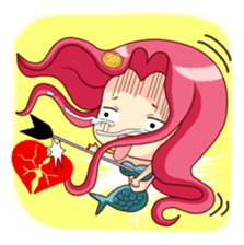 Mervenus : Sweet Mermaid of The Sea sticker #4500430