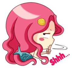 Mervenus : Sweet Mermaid of The Sea sticker #4500431