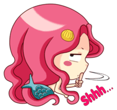 Mervenus : Sweet Mermaid of The Sea sticker #4500431