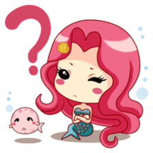 Mervenus : Sweet Mermaid of The Sea sticker #4500433