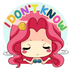 Mervenus : Sweet Mermaid of The Sea sticker #4500434