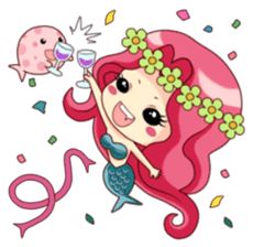 Mervenus : Sweet Mermaid of The Sea sticker #4500435
