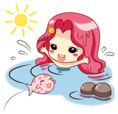 Mervenus : Sweet Mermaid of The Sea sticker #4500437