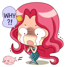 Mervenus : Sweet Mermaid of The Sea sticker #4500438