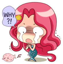Mervenus : Sweet Mermaid of The Sea sticker #4500438