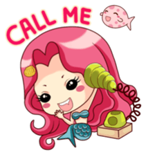 Mervenus : Sweet Mermaid of The Sea sticker #4500439