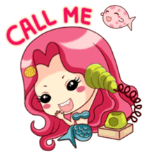 Mervenus : Sweet Mermaid of The Sea sticker #4500439