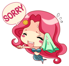 Mervenus : Sweet Mermaid of The Sea sticker #4500441