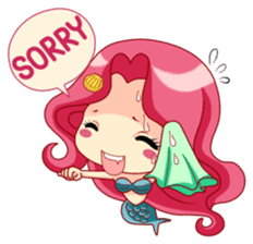 Mervenus : Sweet Mermaid of The Sea sticker #4500441