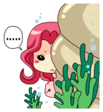 Mervenus : Sweet Mermaid of The Sea sticker #4500442