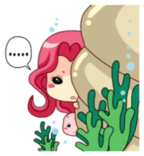 Mervenus : Sweet Mermaid of The Sea sticker #4500442