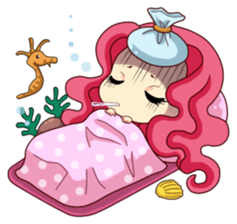 Mervenus : Sweet Mermaid of The Sea sticker #4500443