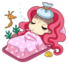 Mervenus : Sweet Mermaid of The Sea sticker #4500443