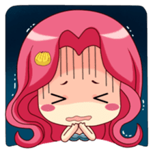 Mervenus : Sweet Mermaid of The Sea sticker #4500446