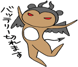 Devil bear X sticker #4501078