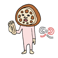 Satsuma-age Qjiki Sticker