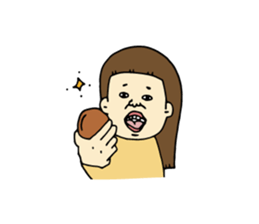 Satsuma-age Qjiki Sticker sticker #4501834