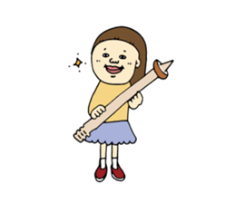 Satsuma-age Qjiki Sticker sticker #4501838