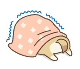 japanese so cute crosbreed Shiba dog2 sticker #4502847
