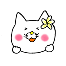 Sukiyaki Cat (HULA ver.) sticker #4503380