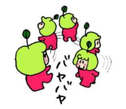 NANBU-CHAN and APURU-CHAN TUGARU version sticker #4503791