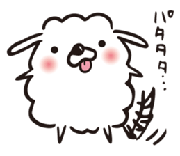 fluffy fluffy dog sticker #4503892