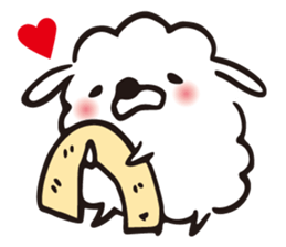 fluffy fluffy dog sticker #4503894