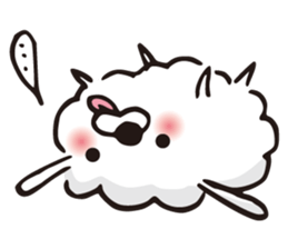 fluffy fluffy dog sticker #4503896
