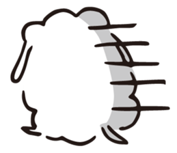 fluffy fluffy dog sticker #4503898