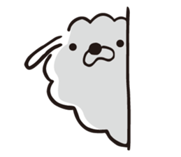 fluffy fluffy dog sticker #4503899
