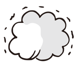 fluffy fluffy dog sticker #4503900