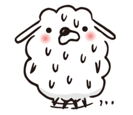 fluffy fluffy dog sticker #4503901