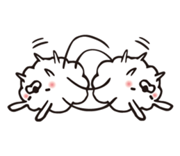 fluffy fluffy dog sticker #4503904