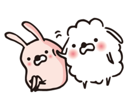 fluffy fluffy dog sticker #4503910