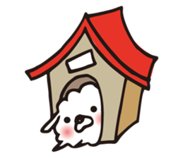 fluffy fluffy dog sticker #4503913