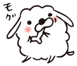 fluffy fluffy dog sticker #4503915