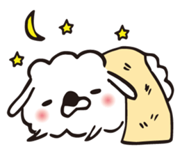fluffy fluffy dog sticker #4503916