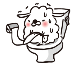 fluffy fluffy dog sticker #4503917