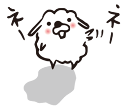 fluffy fluffy dog sticker #4503921