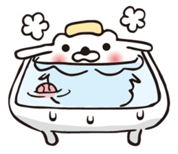 fluffy fluffy dog sticker #4503922