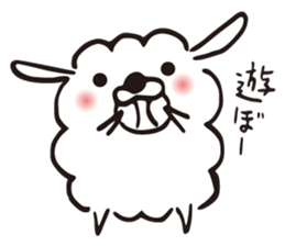 fluffy fluffy dog sticker #4503927