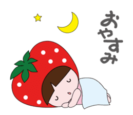 Strawberry daughter sticker #4504853