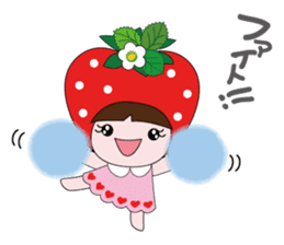 Strawberry daughter sticker #4504860